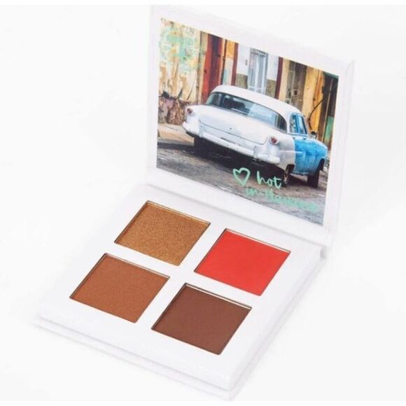 BH COSMETICS - NWT - Set of 2 Hot in Havana Face Quad. So Cute & Versatile & NWT - Picture 15 of 16